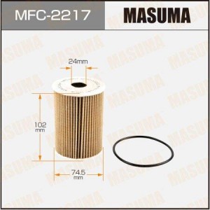 фильтр масляный!\ Nissan Terrano,Renault Master 3.0D 00> MFC-2217 MASUMA