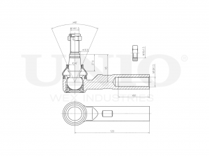 Наконечник рулевой SSP-10079 UNIO
