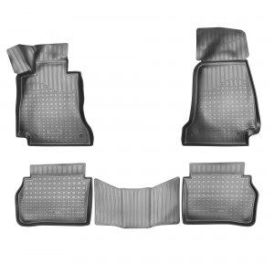 Коврик салона MERCEDES E (W213) (16-) полиуретан черный (5 предм.) NORPLAST NPA11-C56-410 NORPLAST