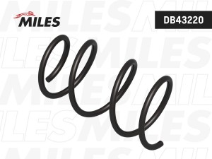 Пружина передней подвески усиленная TOYOTA PREMIO/ALLION 1ZZ 02-,WillVS 2ZZGE AT DB43220 MILES