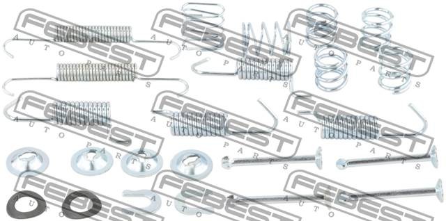 Ремкомплект монтажный для барабанных колодок 2504-4007R-KIT 2504-4007R-KIT FEBEST