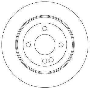 HYUNDAI SOLARIS (2010>)/ KIA RIO (2011>) DF7928 TRW