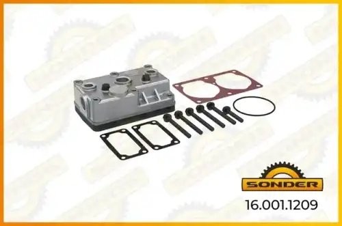 Головка компрессора RVI (+ болты) 160011209 SONDER