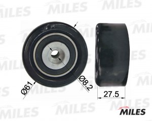 Ролик ремня ГРМ OPEL ASTRA H 1.6/1.8 04- Z16XER/Z18XER (INA 532047210) AG02019 AG02019 MILES