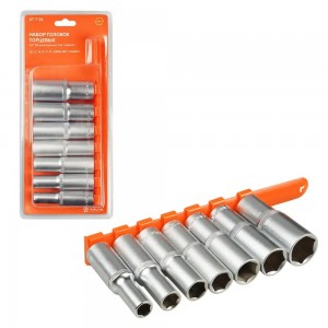 Набор головок торцевых 1/2 DR шестигранных 7пр. глубоких (10,12,14,15,17,19,22мм AT734 AIRLINE