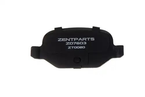 колодки дисковые задние! Fiat Punto II 1.8i 16V 130 HGT 99>/Doblo 1.2i/1.9D/JTD  Z07603 ZENTPARTS
