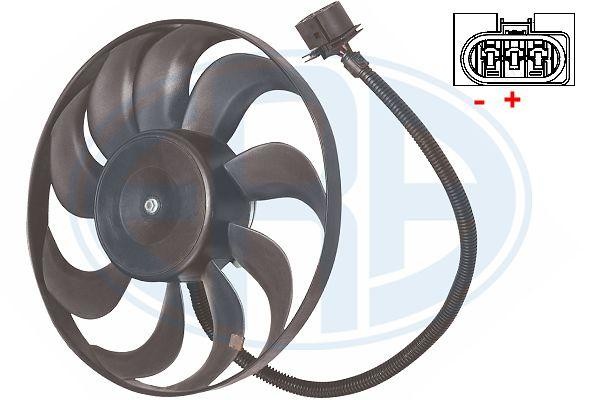 Вентилятор радиатора двигателя VW BORA/GOLF IV 1.9TDi/2.0 (правый) 352049 352049 ERA