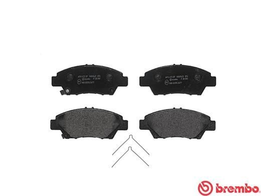 P28050 GDB3493 [45022SZTG00] !колодки дисковые п.\ Honda Insight 1.3 Hybrid/Jazz P28050 BREMBO