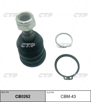 Опора шаровая MITSUBISHI Space Star рычага переднего левая/правая CTR CB0262 CTR