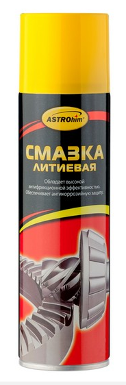 Смазка литиевая универсальная 335мл аэрозоль ASTROHIM AC452 ASTROHIM