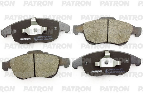 Колодки тормозные дисковые перед. CITROEN: C4 Grand Picasso 06-, C4 Picasso 07-  PBP1071 PATRON