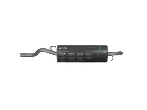 Глушитель ВАЗ 2172 LECAR014112702 LECAR