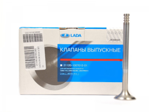 КЛАПАН ВЫПУСКНОЙ ВАЗ-2112 АВТОВАЗ (8 шт) 21120-1007012-01 LADA VAZ