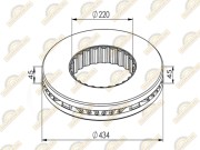 Диск тормозной Premium VOLVO о.н. 85103803 — 2 года безусловной гарантии 160050071 SONDER