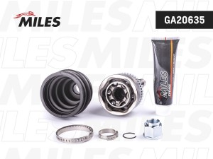 ШРУС наружный с ABS NISSAN ALMERA N16/BLUEBIRD SYLPHY/SUNNY 1.5-2.0D 00-05 (GKN  GA20635 MILES