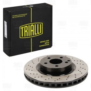 Диск торм. Mercedes S (W221) (05-) перед. d=335 (DF 150118) DF150118 TRIALLI