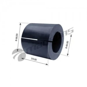 Втулка стабилизатора RENAULT переднего (40.5x67x60мм) MANSONS 800094 MANSONS