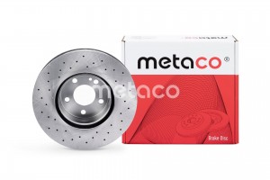 Диск тормозной передний вентилируемый 3050426 3050426 METACO