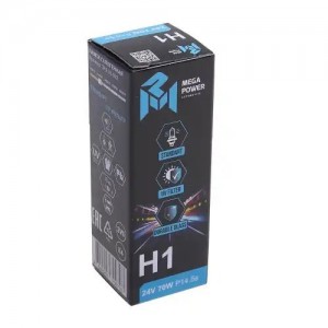 Лампа 24V H1 70W P14.5s Standart MEGAPOWER 37033002 MEGA POWER