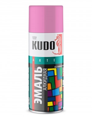 Краска "KUDO" розовая (520 мл) (аэрозоль) KU-1014 KUDO