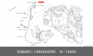 Болт 14445-AA090 14445AA090 SUBARU