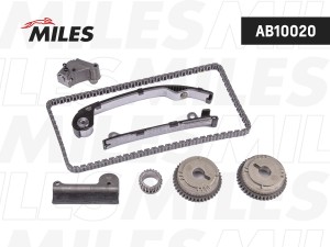 Комплект цепи ГРМ NISSAN ALMERA N15 1.5 (INA 553 0399 10 ) AB10020 AB10020 MILES