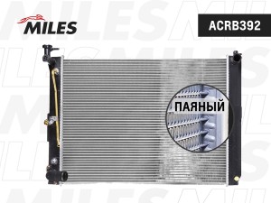 Радиатор (паяный) LEXUS RX300 3.0 A/T 02- ACRB392 ACRB392 MILES