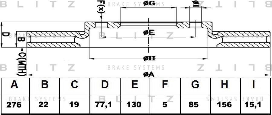 MERCEDES BENZ SPRINTER (1995-2006) BS0151 BLITZ