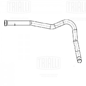Труба приёмная Лада 2123 (04-) 1.7i ЕВРО-2 (алюм. сталь) (ERP 0111) ERP0111 TRIALLI