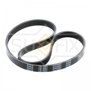 Ремень поликлиновой MITSUBISHI Lancer 1.3-1.6 03, RENAULT Twingo 1.2 93-96 FB-30 FB3062 SUFIX