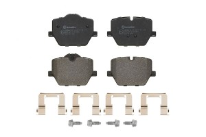 Колодки тормозные задние BMW (BRILLIANCE) 3 SERIES (G28, G20) 06/19- P06116 P06116 BREMBO