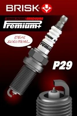свеча зажигания! Citroen C5 3.0 V6, Peugeot 406/407/807 3.0/V6 02> 1973 BRISK