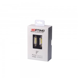 Лампа светодиодная 12V C5W SV8.5-8 39мм бокс (2шт.) OPTIMA OP-F-CAN-39 OPTIMA LIGHT