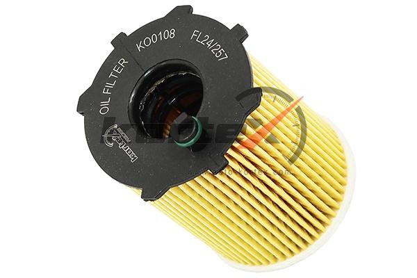 Фильтр масляный FORD FOCUSC-MAXFUSIONPEUGEOT 206307 KO0108 KO0108 KORTEX