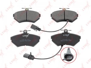Колодки тормозные дисковые передние BD-1215 LYNXAUTO