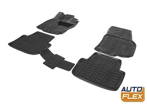 Коврики салона VW Tiguan II DSG 2016- "AutoFlex" 9580201 AUTO FLEX