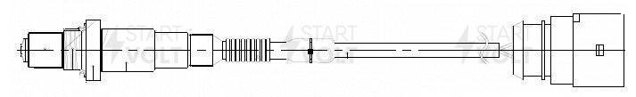 Датчик кисл. для а/м Hyundai Tucson (04-)/KIA Sportage II (04-) 2.0CRDi до кат.  VSOS0825 START VOLT