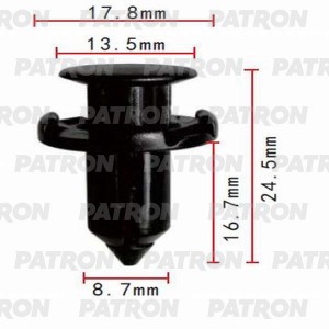 КРЕПЛЕНИЕ БАМПЕРА NISSAN/MITSUBISHI P370164 PATRON