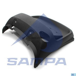 Брызговик задний правый без коврика DAF 2120362S 2120352S 1875554S 18500219 SAMPA