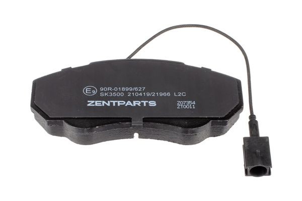 колодки дисковые передние Z07354 ZENTPARTS