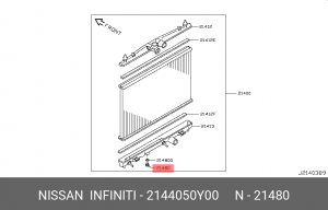 Пробка сливная 21440-50Y00 2144050Y00 NISSAN