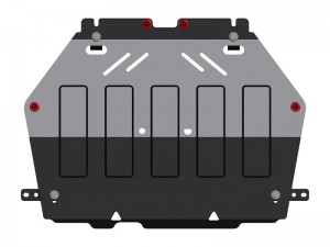 ЗАЩИТА КАРТЕРА И КПП MITSUBISHI OUTLANDER , 2,0, 2,4 CVT 2/4WD,, 2013 - 14.2580 SHERIFF