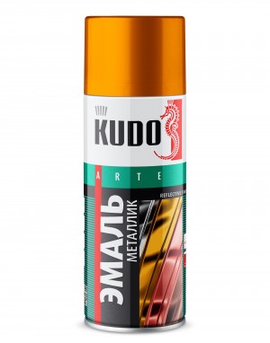 Краска золото аэрозоль 520мл KUDO KU-1028 KUDO