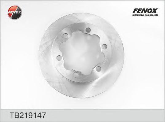 Диск тормозной Mercedes-Benz Sprinter 95-06, VW LT 96-  2шт TB219147 FENOX