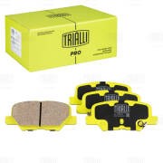 Колодки тормозные дисковые задние керамические PRO т/с Akebono PF4385CR TRIALLI