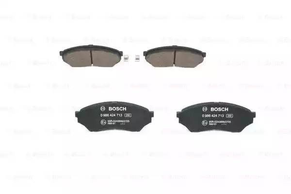 Колодки тормозные MITSUBISHI Pinin (4шт.) BOSCH 0 986 424 713 BOSCH