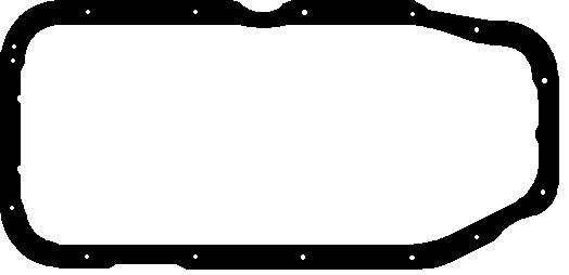 прокладка поддона двигателя! (x2)\ Opel Kadett/Vectra/Astra 2.0-2.2 & 8V/16V 87> 763.934 ELRING