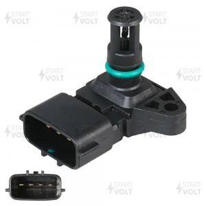 Датчик абсолют. давления для а/м ГАЗ/КАМАЗ с дв. Cummins ISB/ISF (VS-MP 0301) VSMP0301 START VOLT