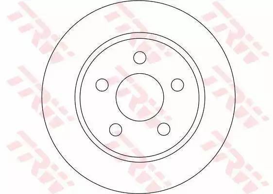 FOCUS II (2005-2011) 265 мм DF4372 TRW