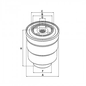 Фильтр топливный CS1561M Sampiyon CS 1561 M SAMPIYON FILTER